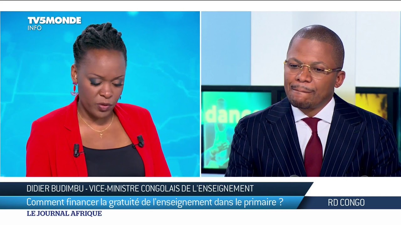 L'invité : Didier Budimbu, vice-ministre congolais de l'enseignement