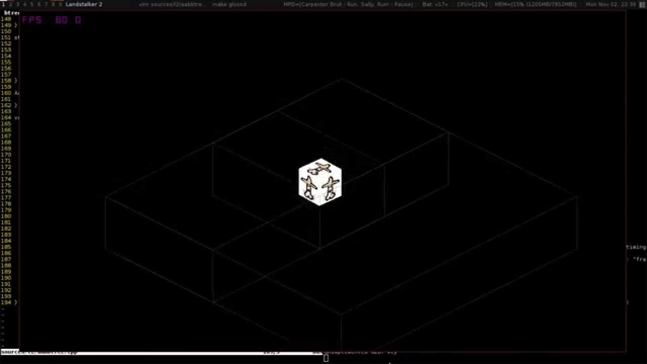 L2 : Collider (AABBTree) Depth First Search wireframe display 1 !