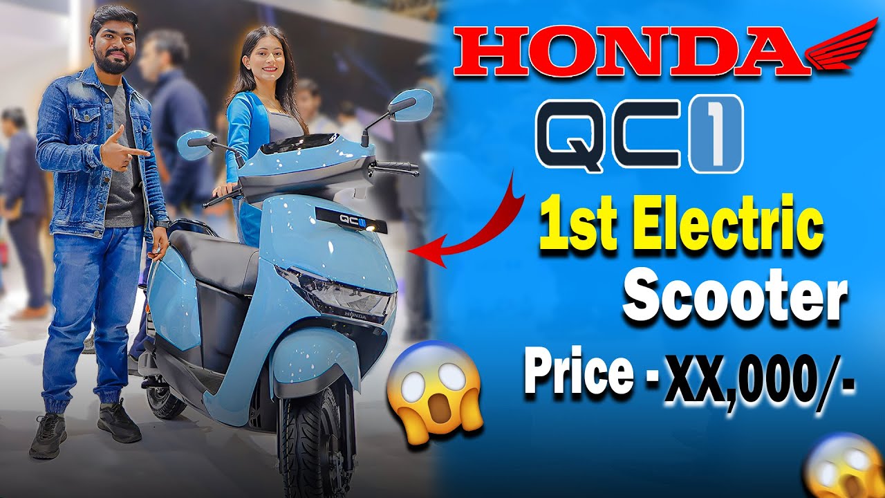Honda's 1st Electric Scooter - QC1 Review🤩 | Best Electric Scooters 2025 | Electric Vehicles India