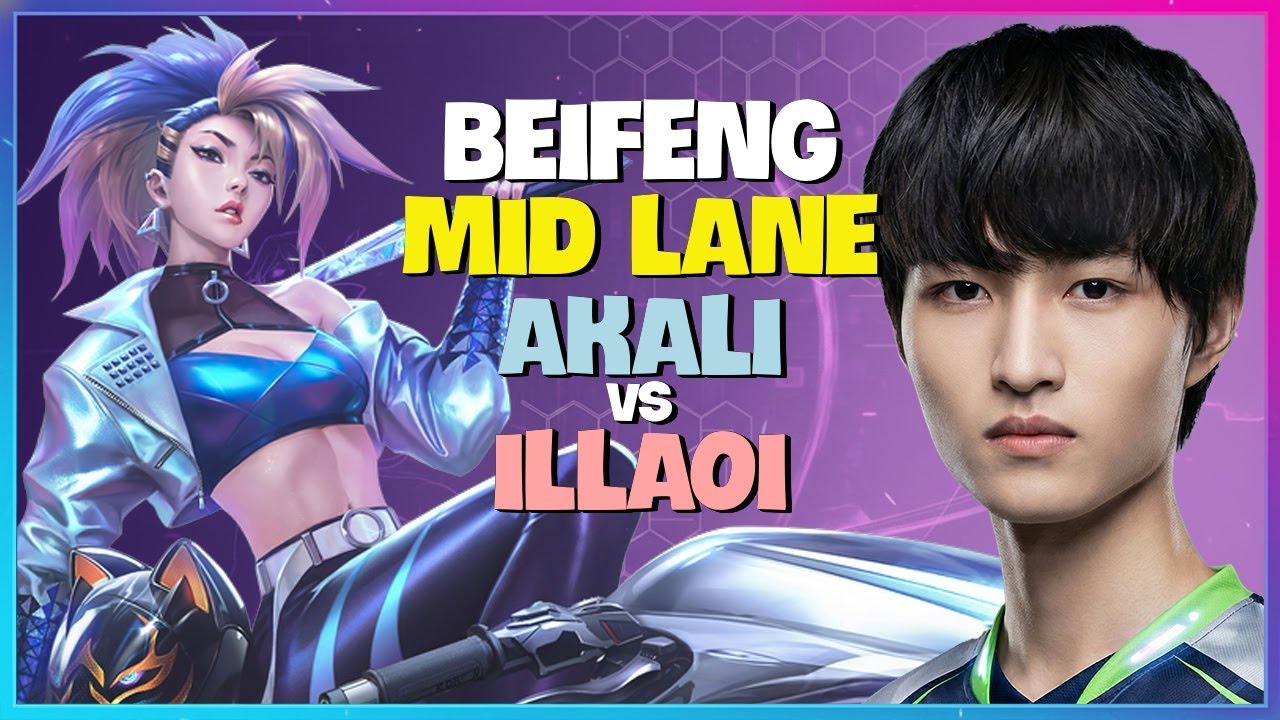 BeiFeng Challenger Akali Mechanics Breakdown and Mid Lane Execution Engsub