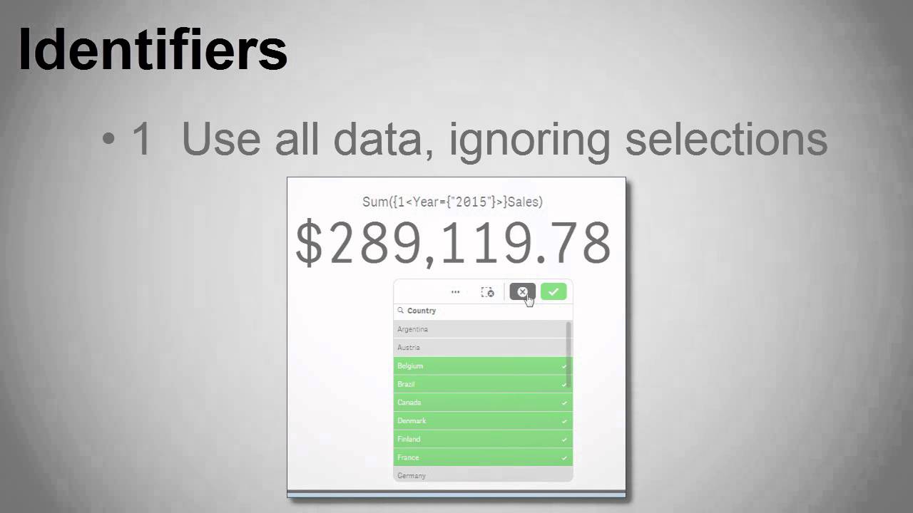 Beginner Introduction to Set Analysis - Part 1