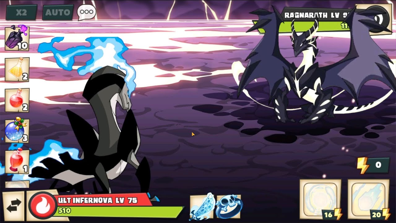 Fighting Ragnarath In Mino Monsters