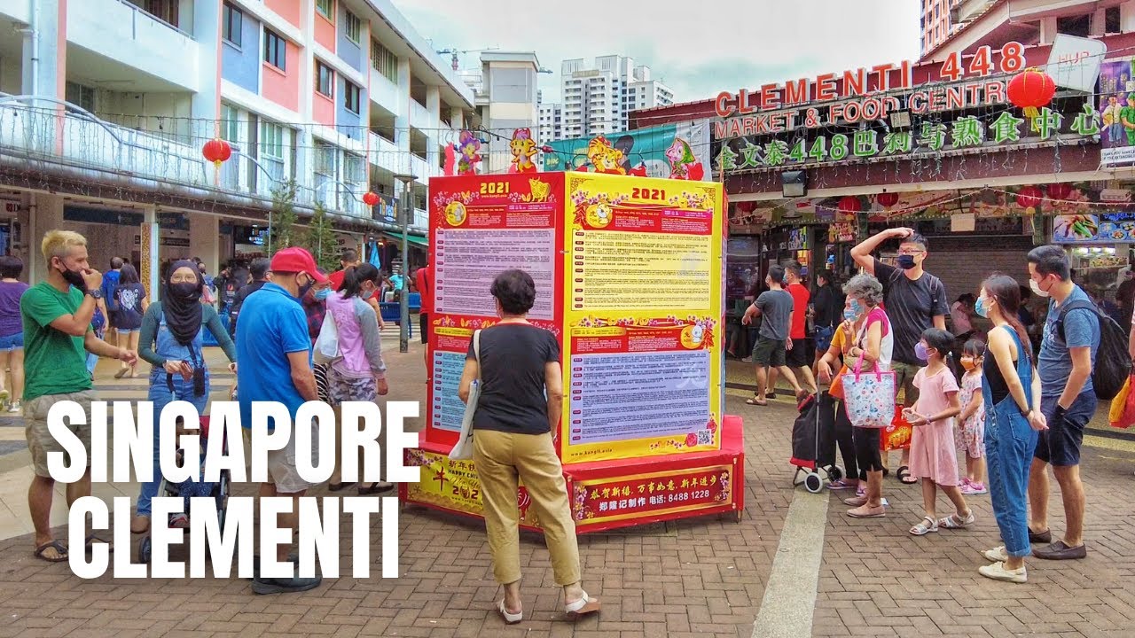Singapore City: Final Chinese New Year Shopping at Clementi (2021)