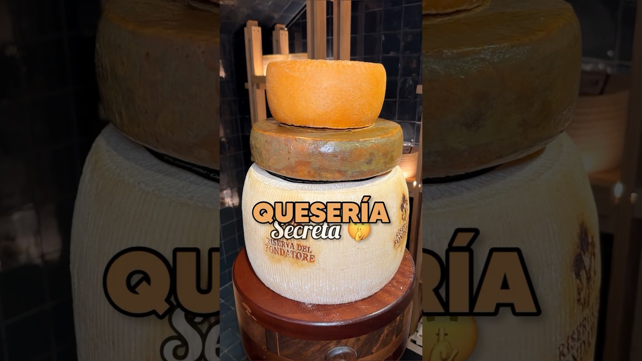 Tienda de QUESOS 🧀 SECRETA 🤫 con @albafityoga en Barcelona #queso #quesos