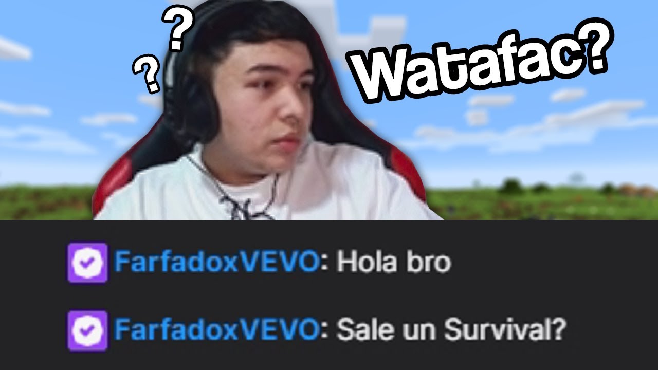 Jugué Minecraft con un RANDOM