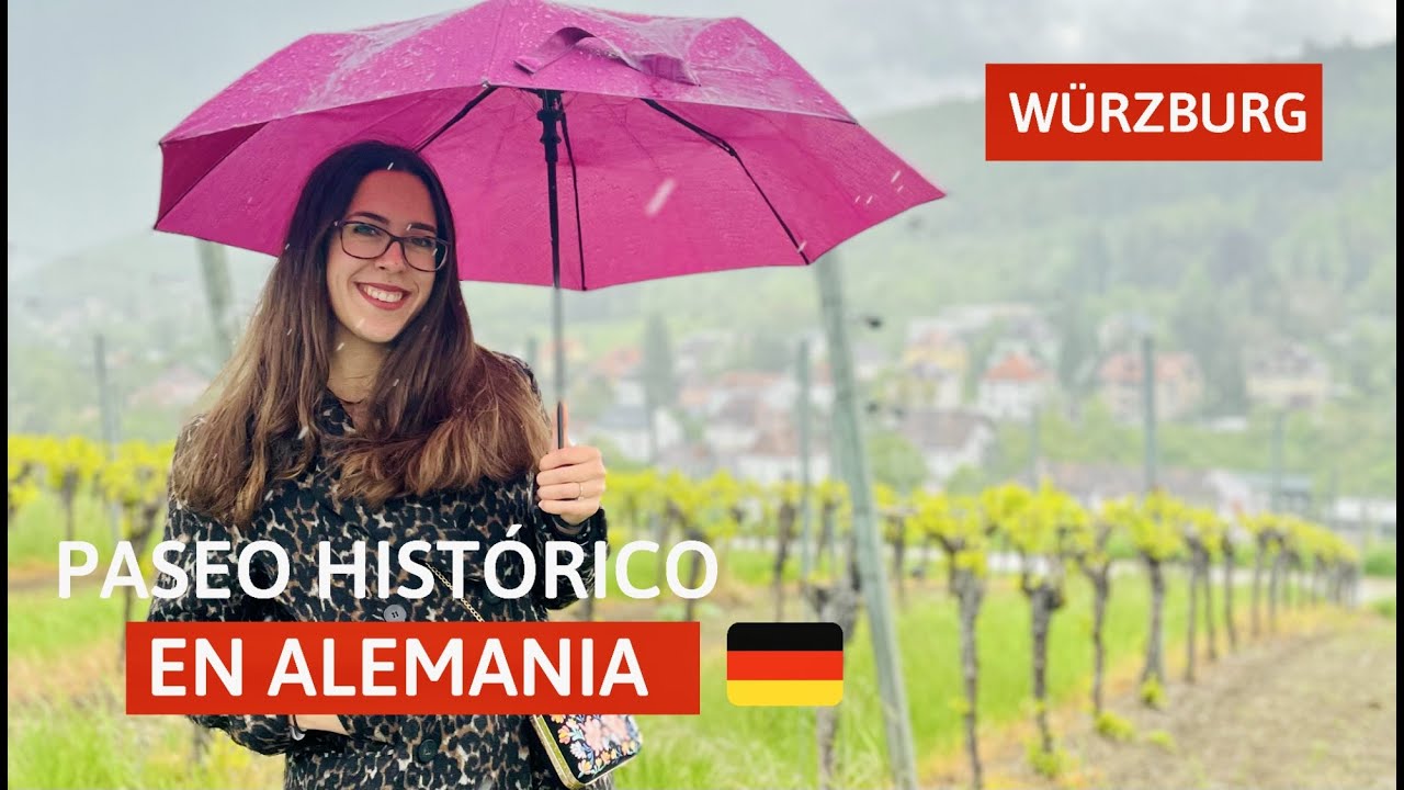 Paseo HISTORICO en primavera ALEMANIA - Wurzburgo 🌿🌸🌍 | Alemana hablando español