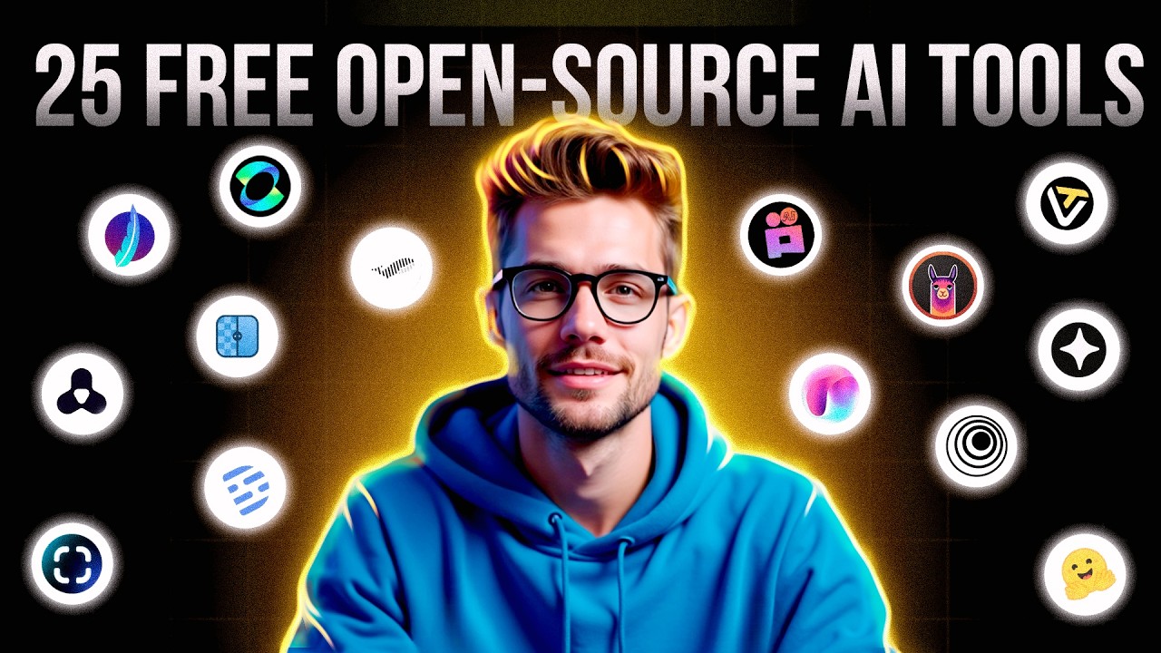 Top 25 FREE Open-Source AI Tools That Feel ILLEGAL to Use