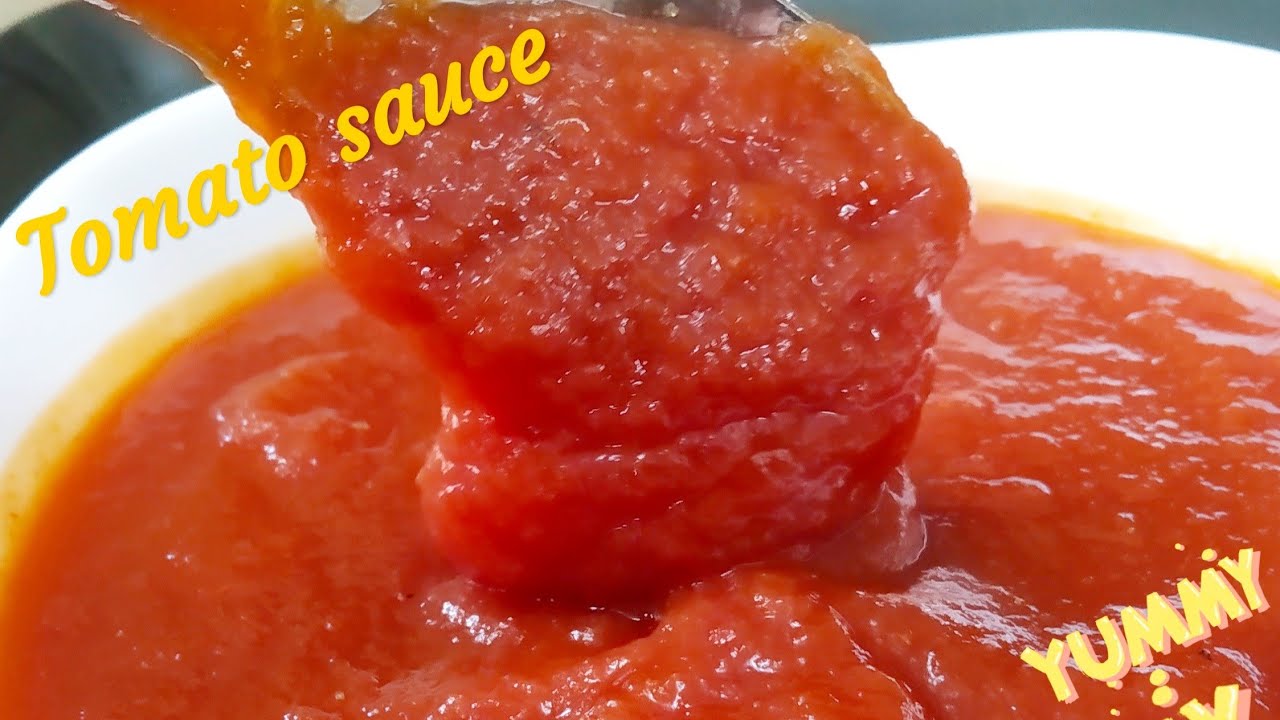 Tomato sauce || Home made tomato sauce without preservatives