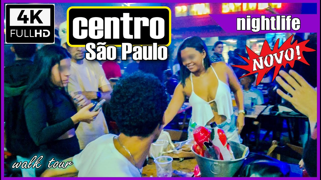 [4K] Sextou no 'centrão' de São Paulo | é bom ou ruim? | Sexta-feira à noite no centro de SP é assim