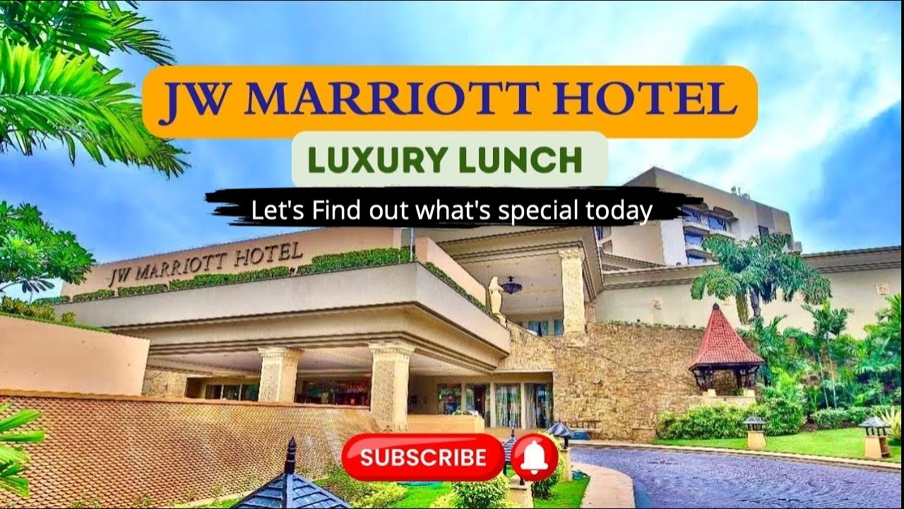Discover JW Marriott Juhu's Ultimate Lunch Paradise!