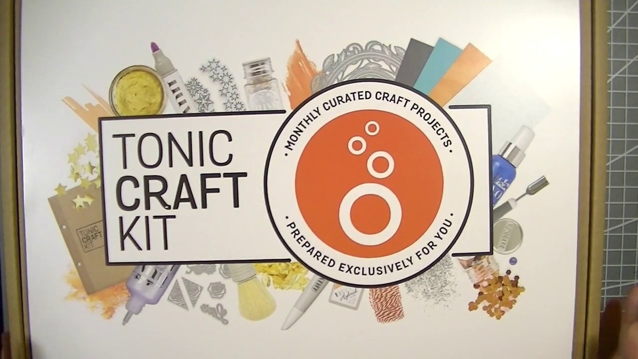 Tonic Studio Craft Kit No 33 Unboxing