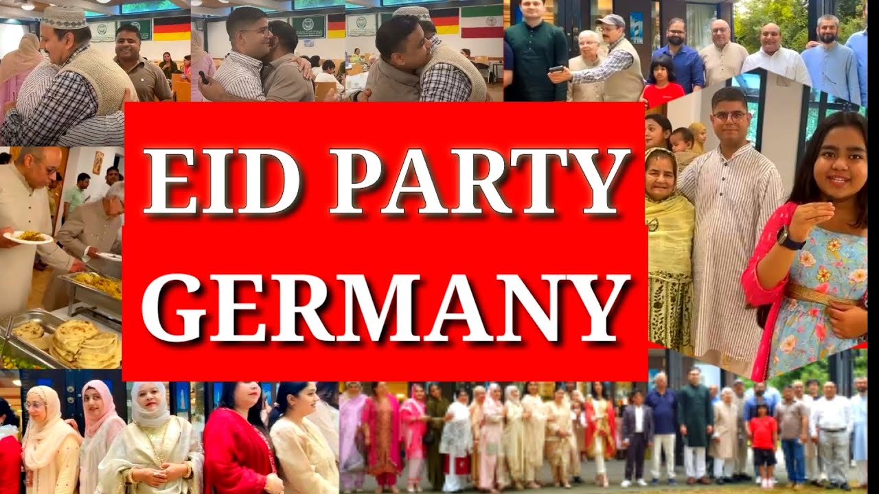 Eid party Germany 2025 | bonn Eid celebration 2025 | indian Eid party in Germany #maryamrana 