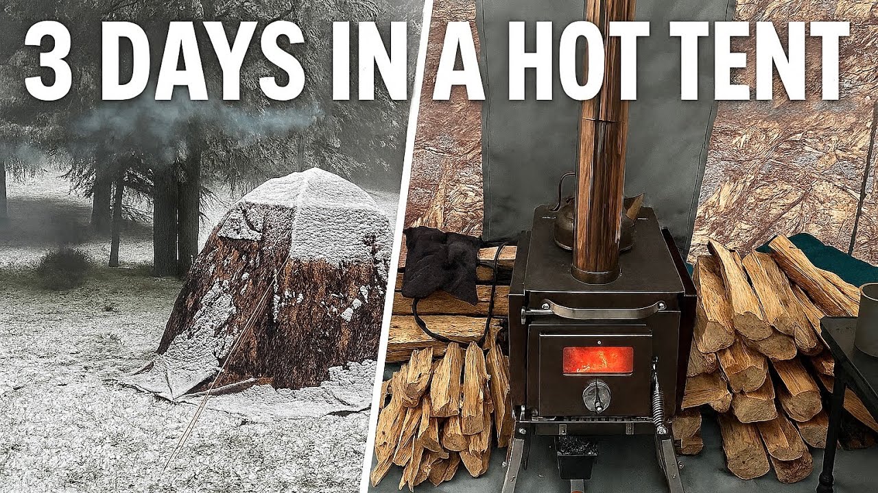 Surviving 3 Days of Brutal Weather in a Hot Tent (RBM Up2 Mini)