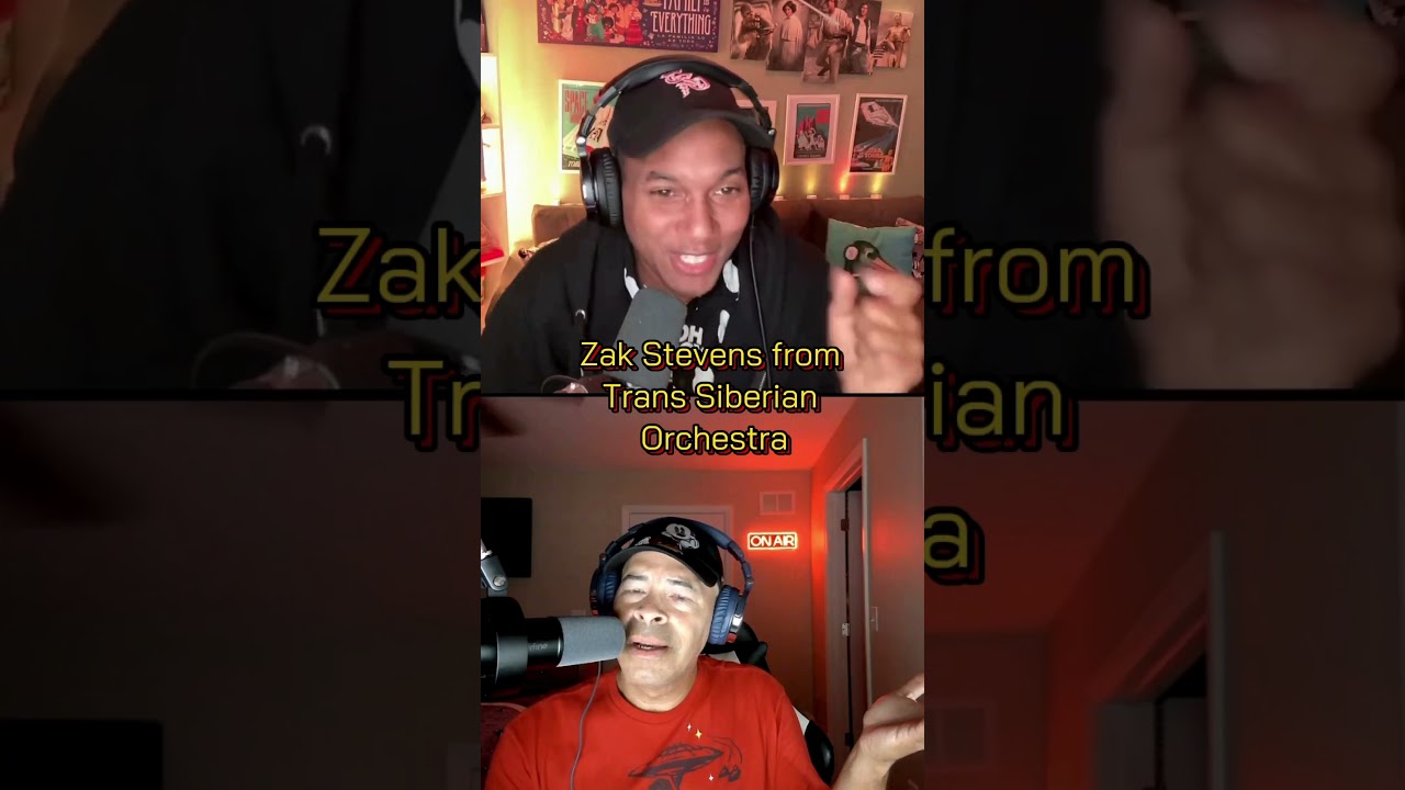 Don't miss Zak Stevens from Trans-Siberian Orchestra on our show