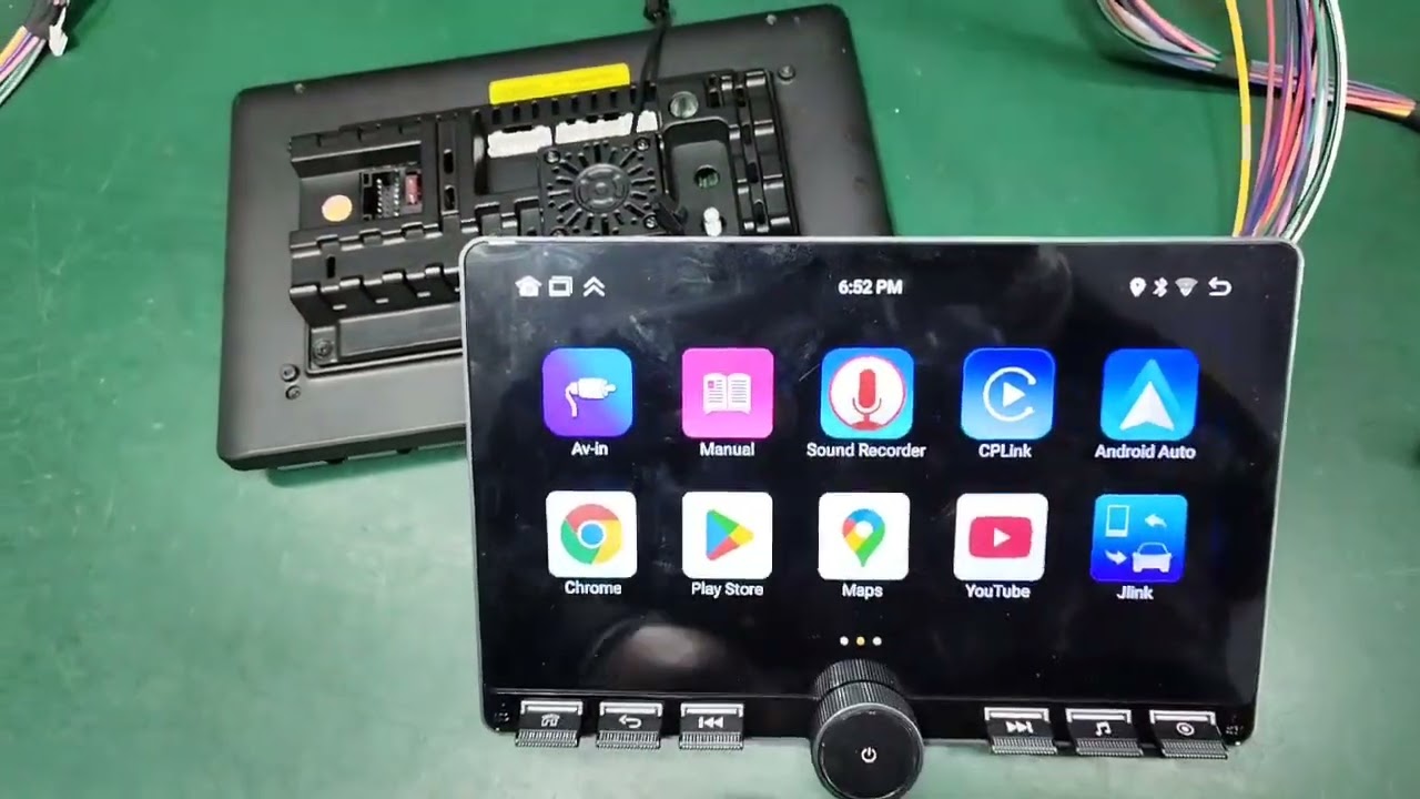 8227 singleknob 2+32G #android14 #androidauto #carplay #fan #navigationautomobile