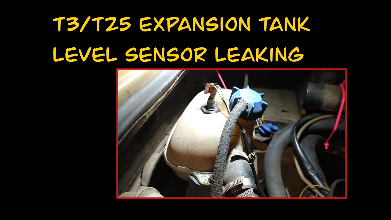 VW T3/T25 expansion bottle level switch leak.