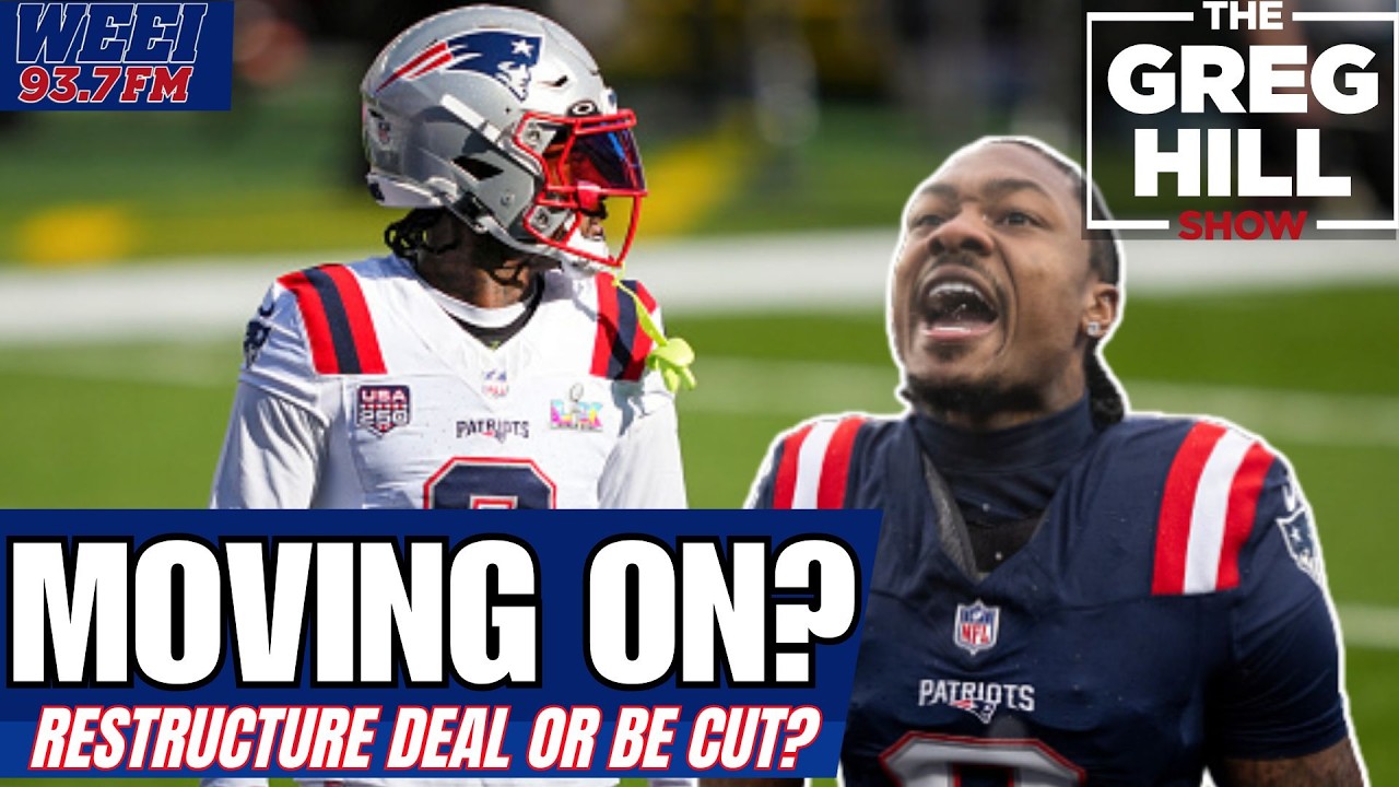 Restructure Stefon Diggs' Deal or Cut?! Should Patriots Pay Star WR or Move On? ||The Greg Hill Show