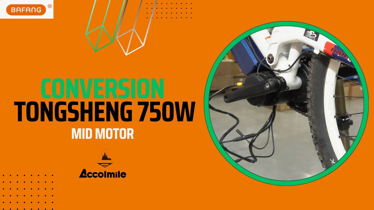 TONGSHENG 750W MID MOTOR BIKE INSTALL: BETTER THAN BAFANG? LET'S FIND OUT! #tongsheng #bafang
