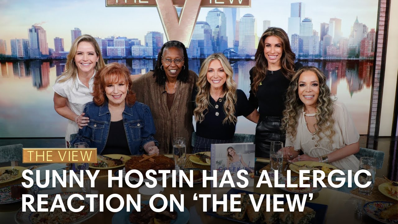 Sunny Hostin Has Allergic Reaction on 'The View' | The View