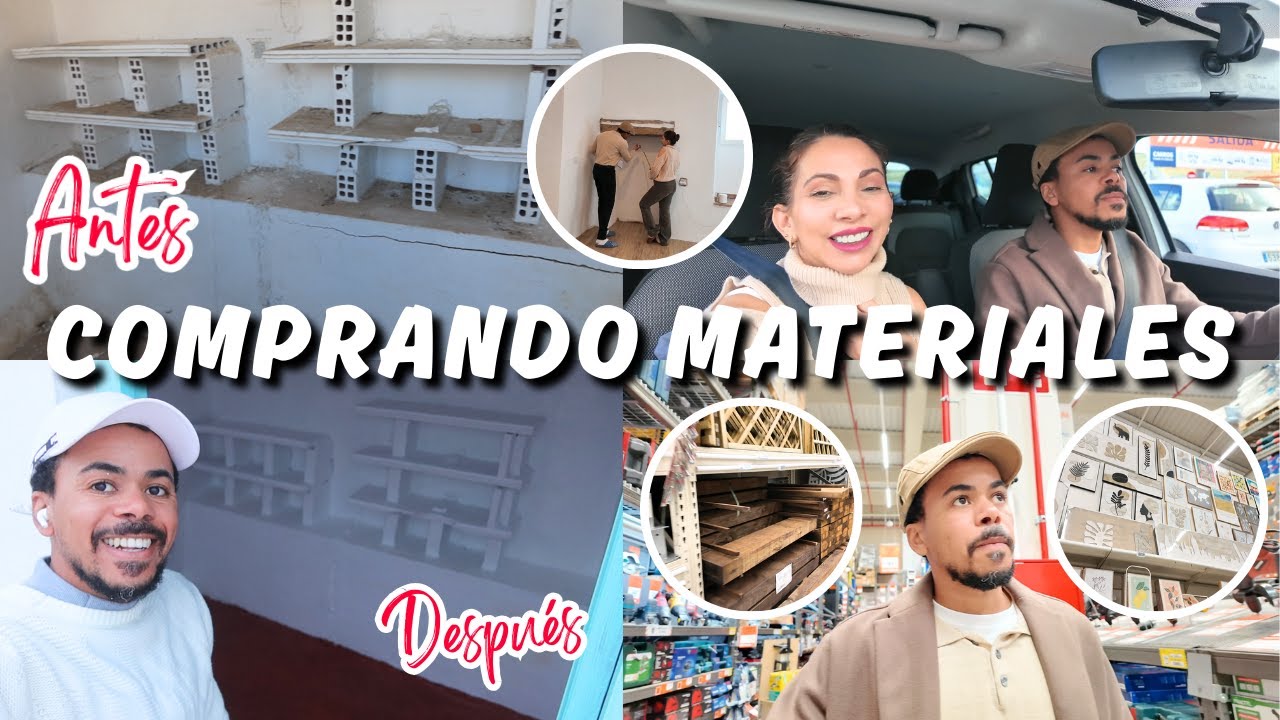 Comprando MATERIALES para la REFORMA 🏗️| Antes y Después | NOS CAMBIARON la IDEA