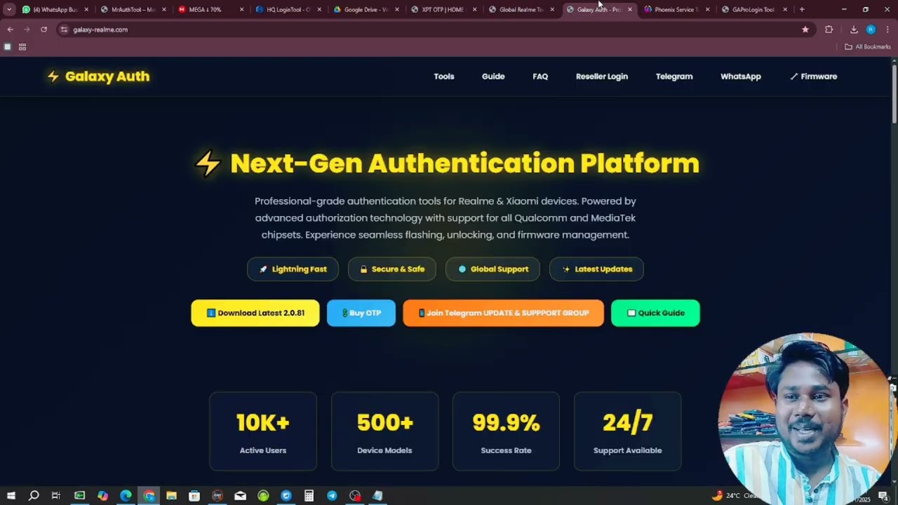 Realme Auth Flashing Full Process Video 2025 | Realme Frp bypass Android 14,15,16 | Juniortecnology