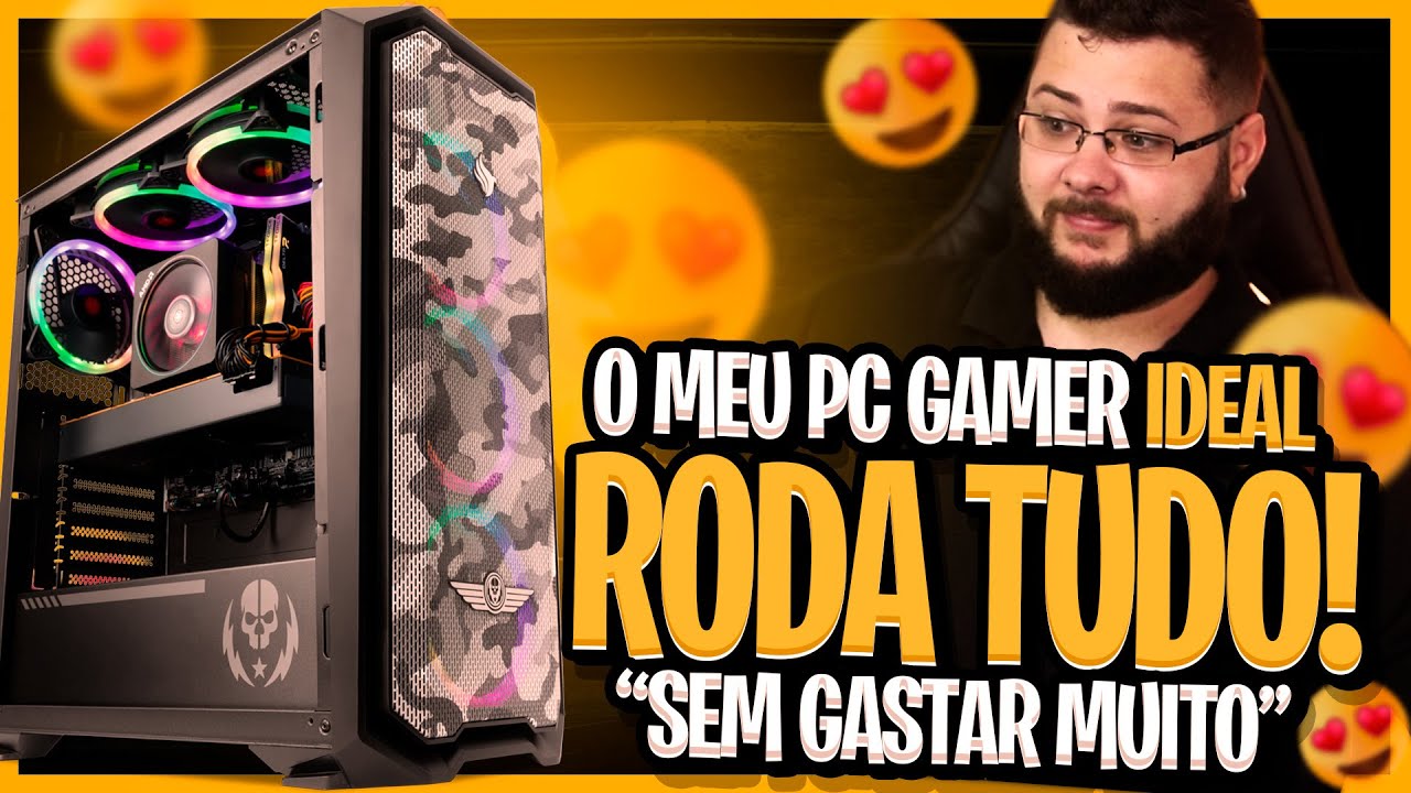 Qual PC GAMER Montaria Agora para Rodar TUDO! Sem Gastar 