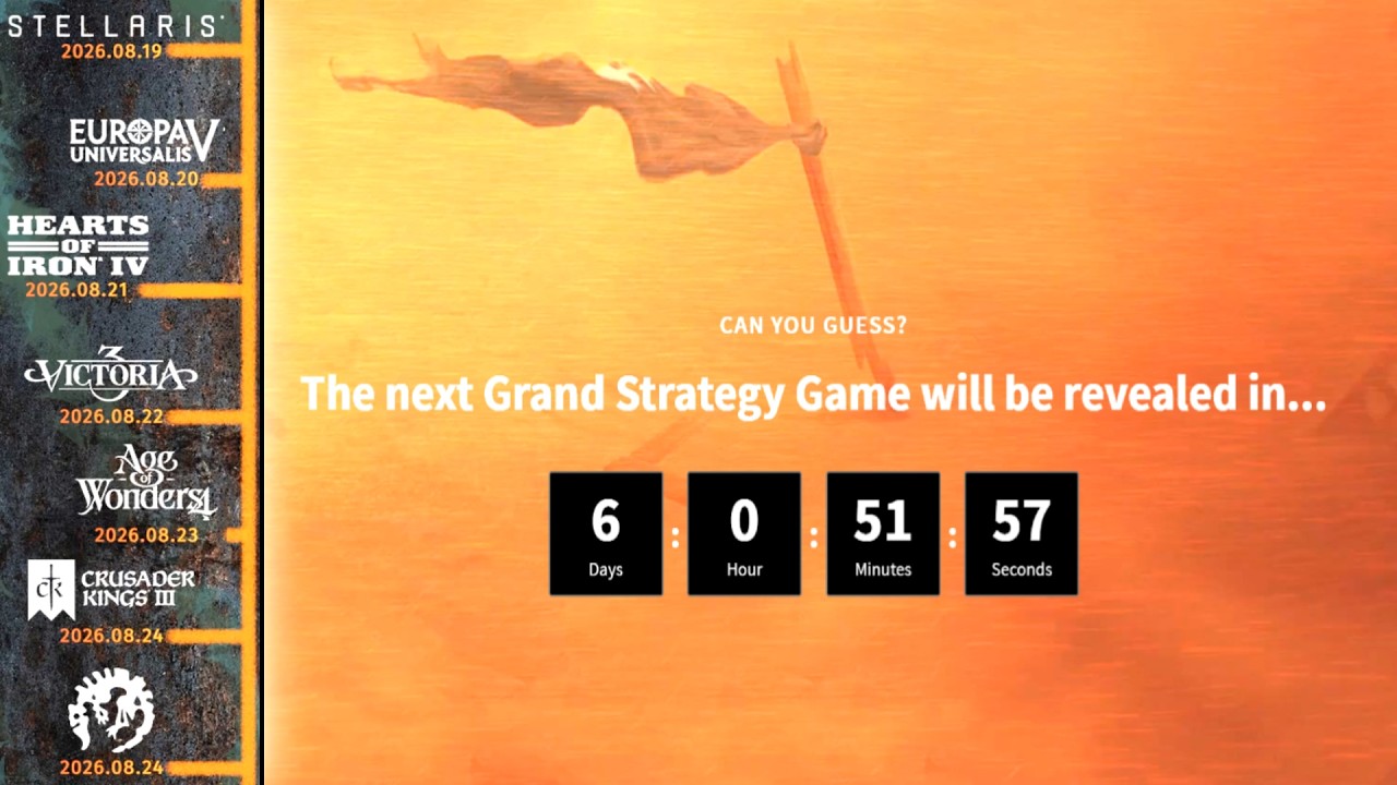 We Are Getting a NEW PARADOX GAME in 6 DAYS!