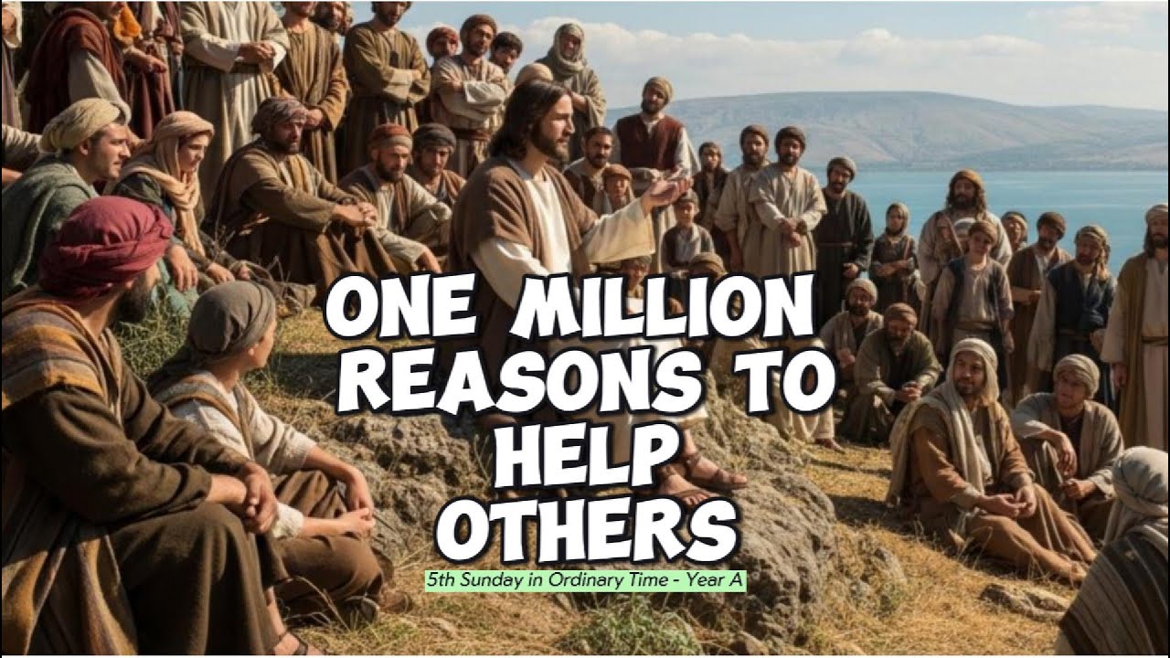 ONE MILLION REASONS TO HELP OTHERS (5th Sunday in Ordinary Time | Year A)