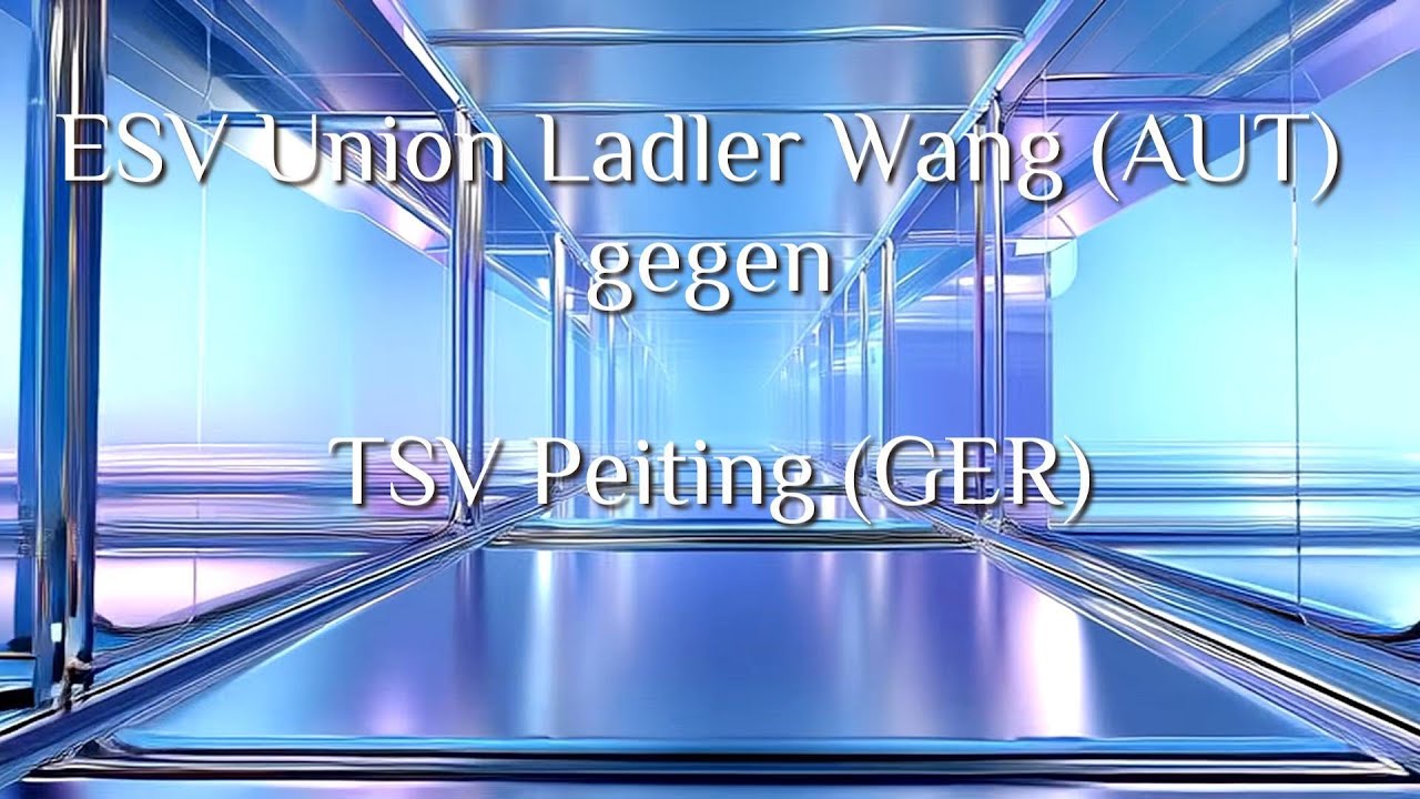 IFI Europacup 2025 Peiting Vorrunde Herren ESV Union Ladler Wang(AU) gegen TSV Peiting(GER)