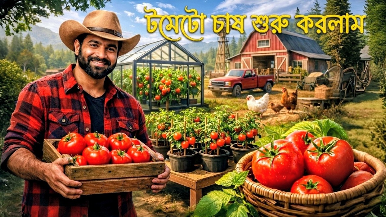 টমেটো চাষ শুরু করলাম 🍅| Ranch Simulator Bangla Gameplay