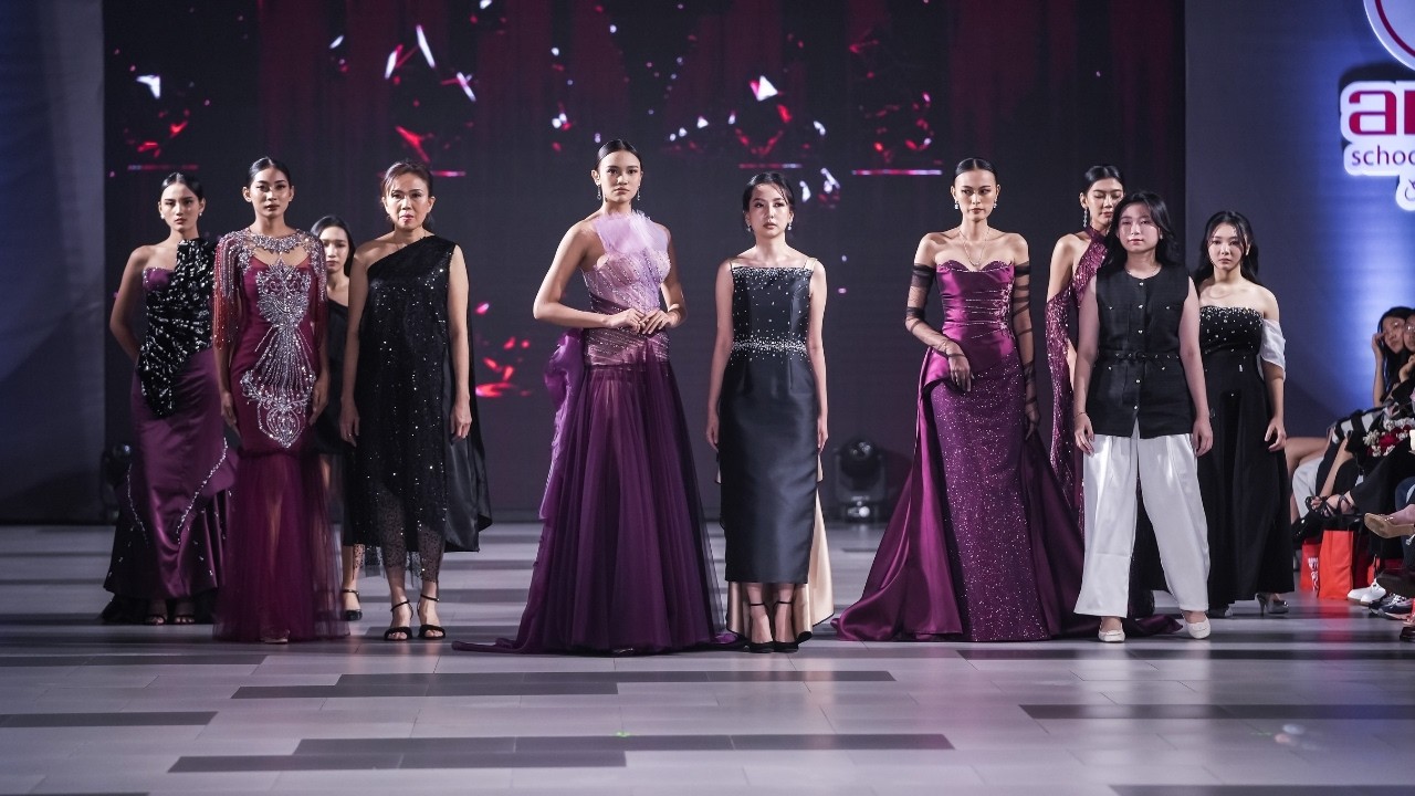Final project siswa Program Pattern Making & Sewing Arva School of Fashion - Crystalline Theme 1