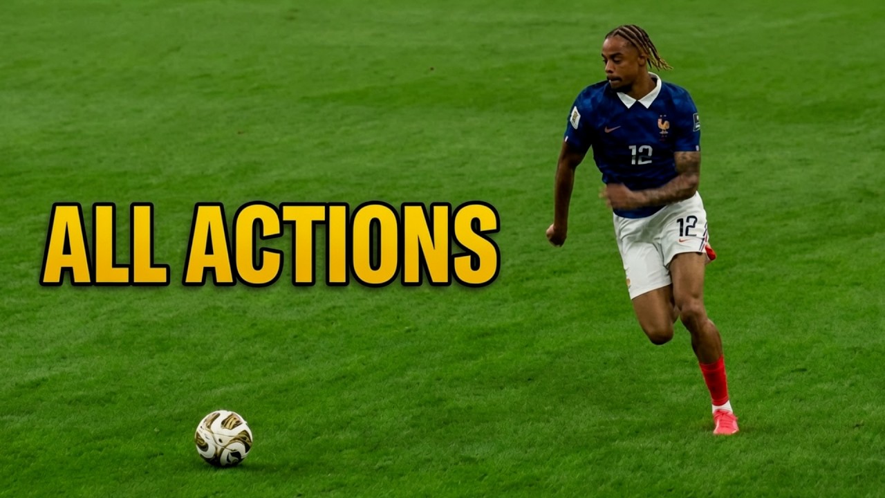 Bradley Barcola World Cup 2026 || All Actions