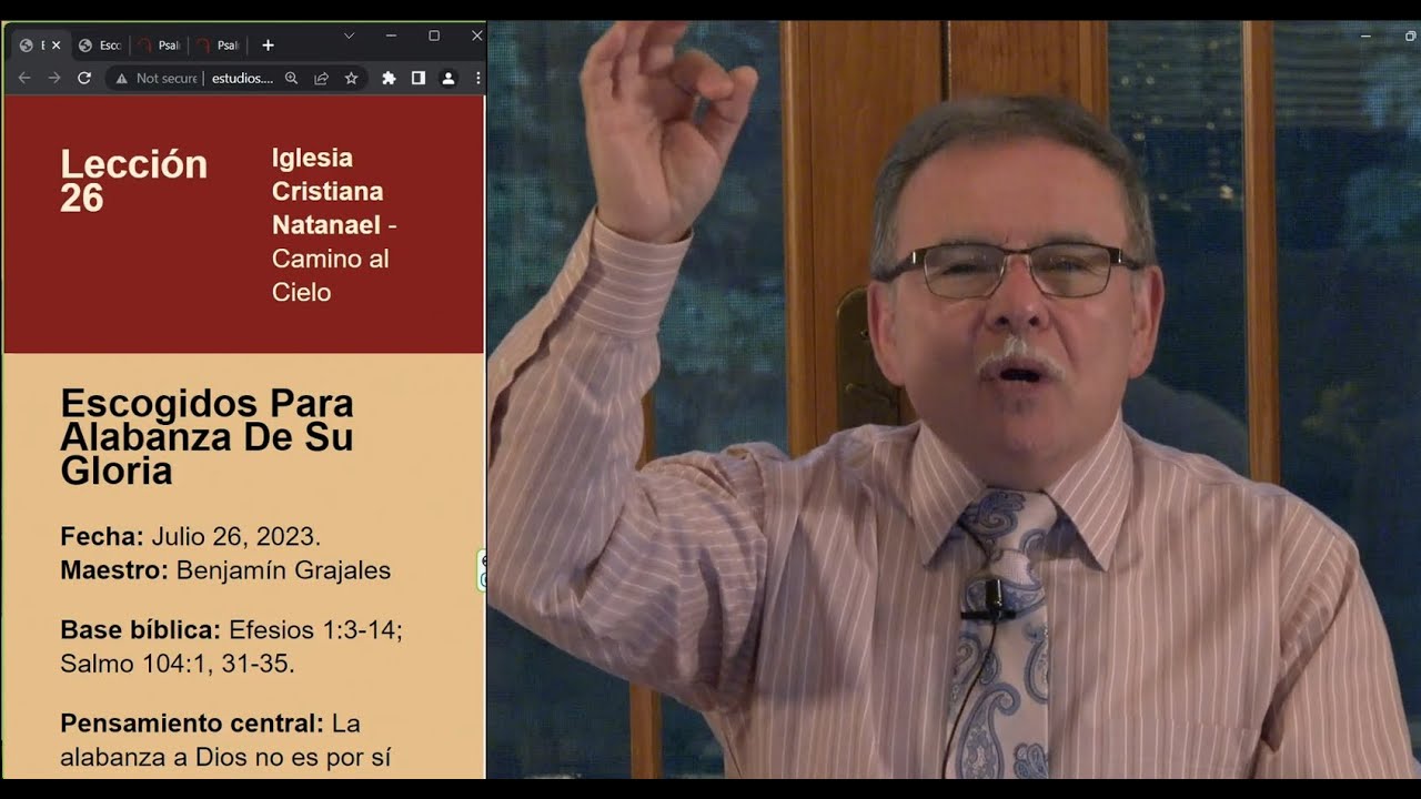 Escogidos Para Alabanza De Su Gloria