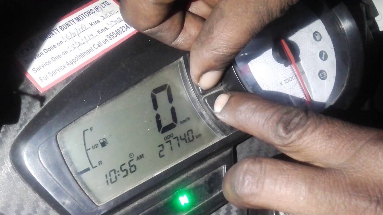 अपाचे बाइक टाइम कैसे सेट करें | Apache bike ki time kaise set kre