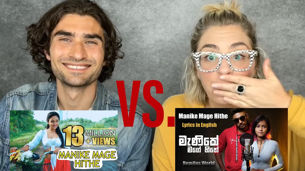 Manike Mage Hithe Official Cover VS Original REACTION!!! | Yohani & Satheeshan | ft. Dulan ARX