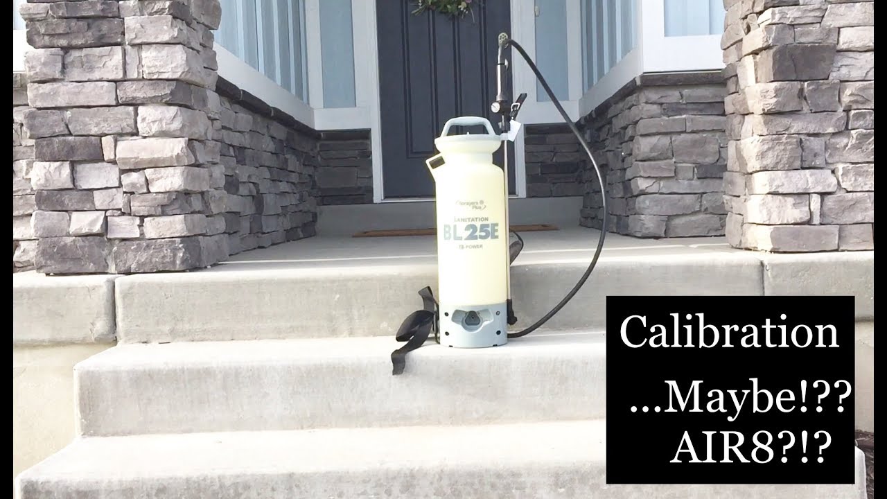 Calibrating Sprayers Plus BL25E - N-ext Air8 Application