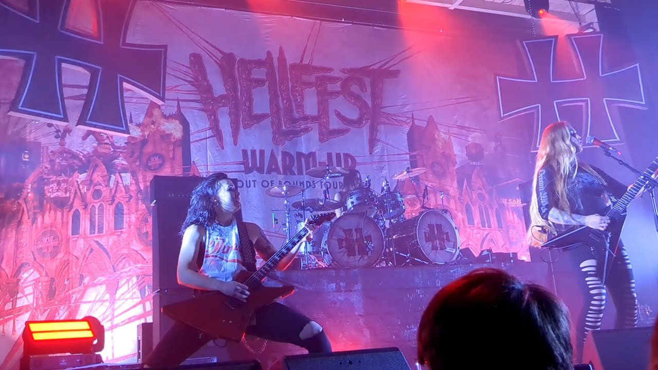 Nervosa - titres en description [Live au Warm-Up du Hellfest à Morlaix (29) - mercredi 12 mars 2025]