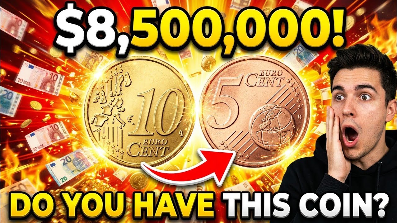 10 Euro Cent 2019 & 5 Euro Cent 2009 Rare Euro Coins Worth Millions? Valuable Coins 