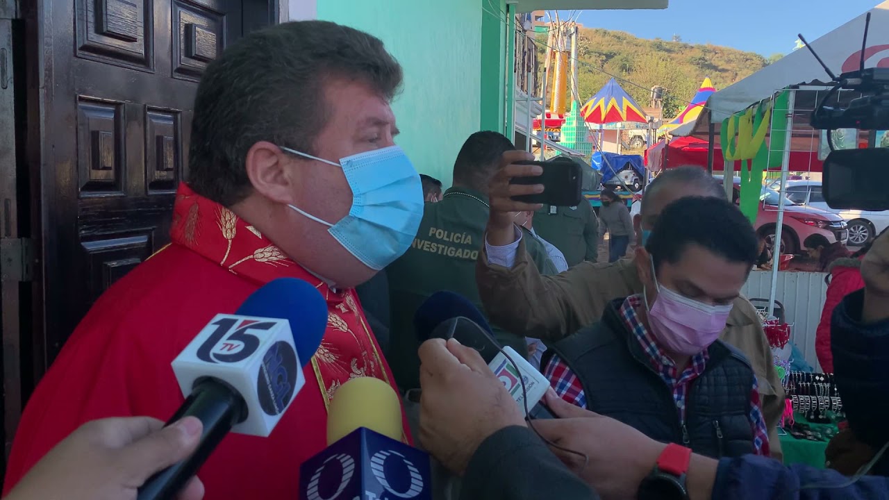 Marea de gente en iglesia de San Judas Tadeo: Padre Quiroga