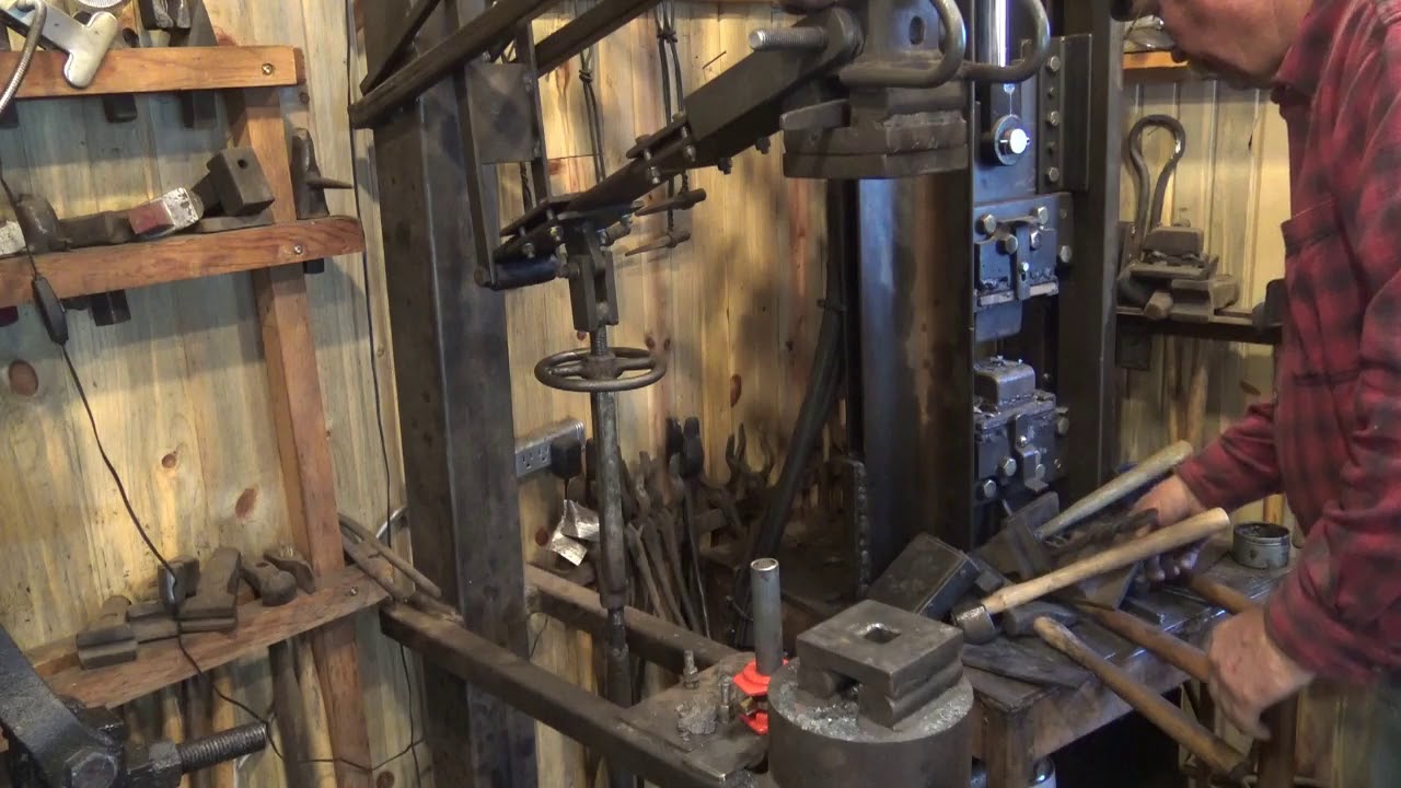 Introduction to the treadle hammer for blacksmithing