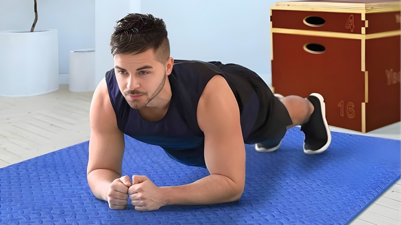 ProsourceFit Puzzle Exercise Mat ½