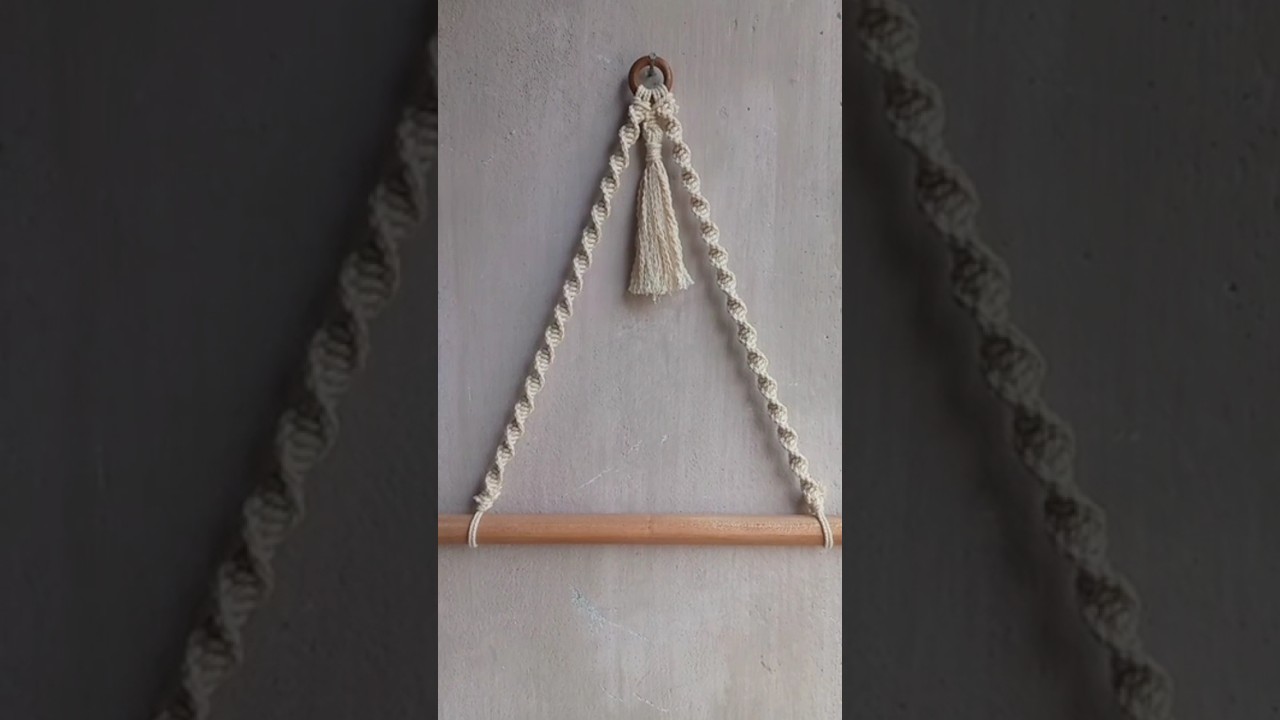 Macrame tissue holder #macrome #macrame