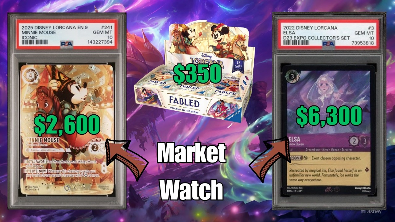 Disney Lorcana Market EXPLODING?! Prices Are On Fire 🔥