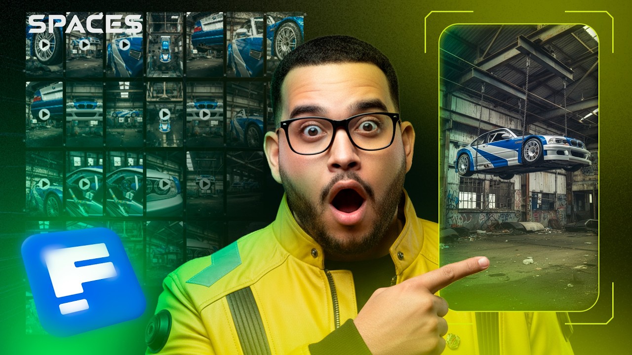 Así creo contenido viral con IA en SPACES de Freepik