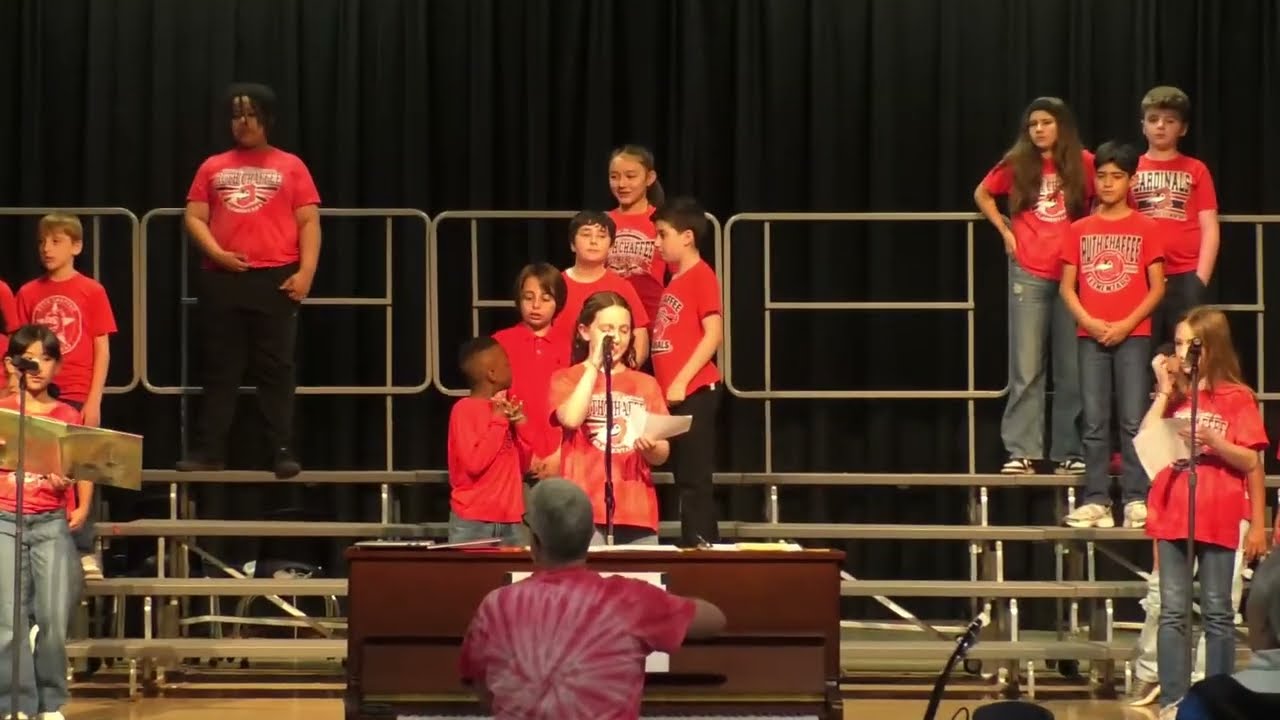 Ruth Chaffee Elementary School Spring Chorus Concert 2025