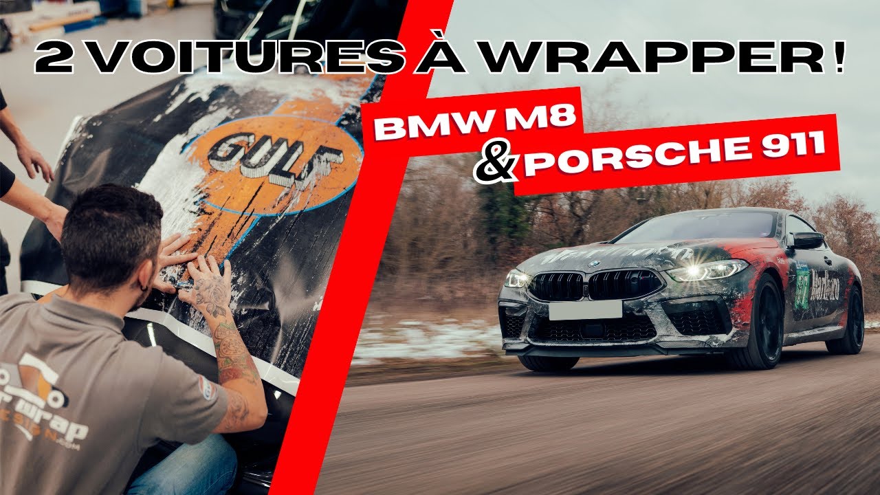 COVERING BMW MARLBORO & PORSCHE GULF !!