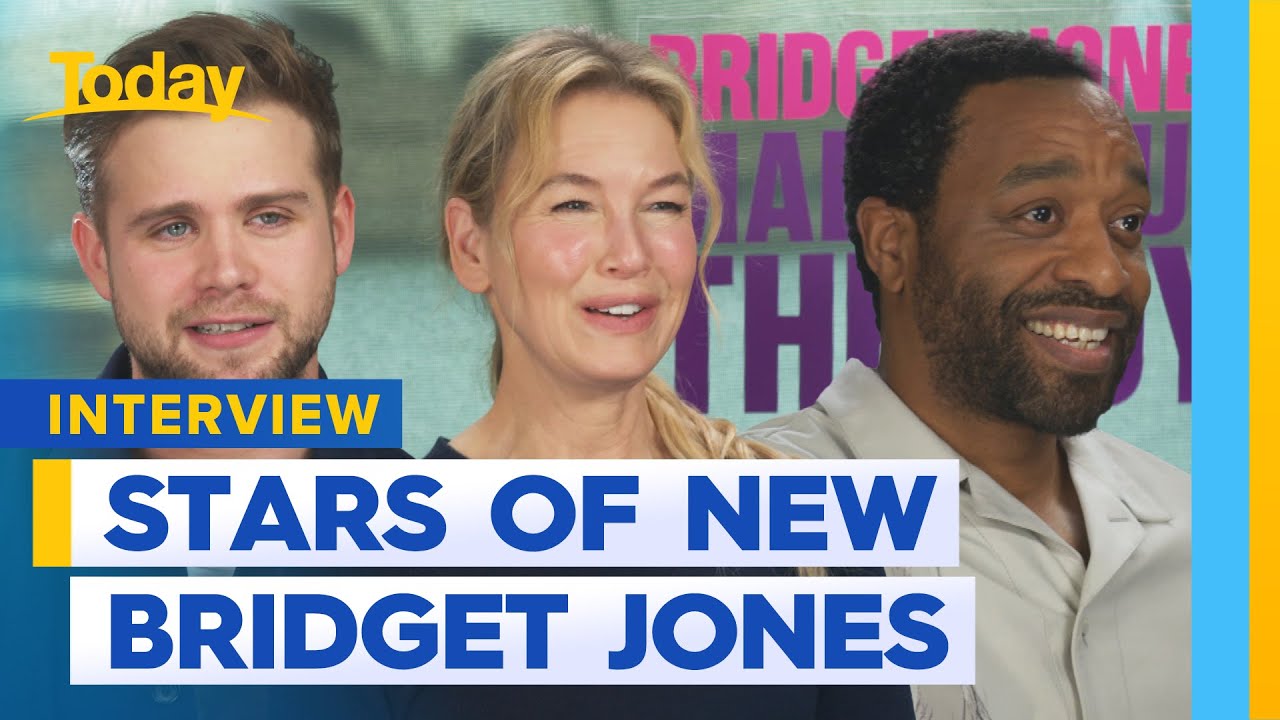 Stars of Bridget Jones sequel catch up with Today | Today Show Australia