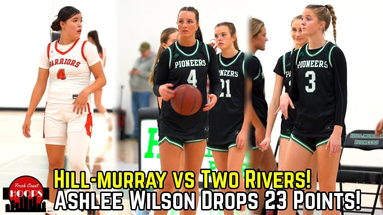 Hill-Murray And Two Rivers Face Off! 8th Grader Ashlee Wilson Drops 23!