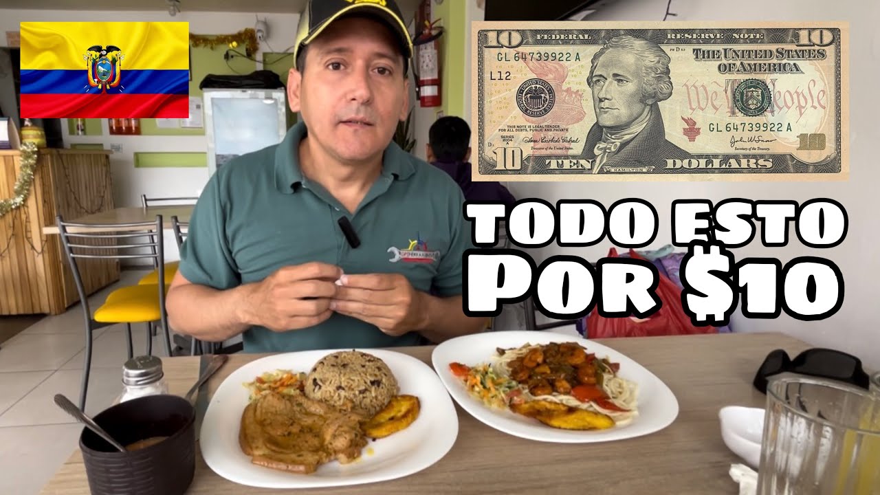 ¿Cuánto puedo comer con 10$ en Quito?