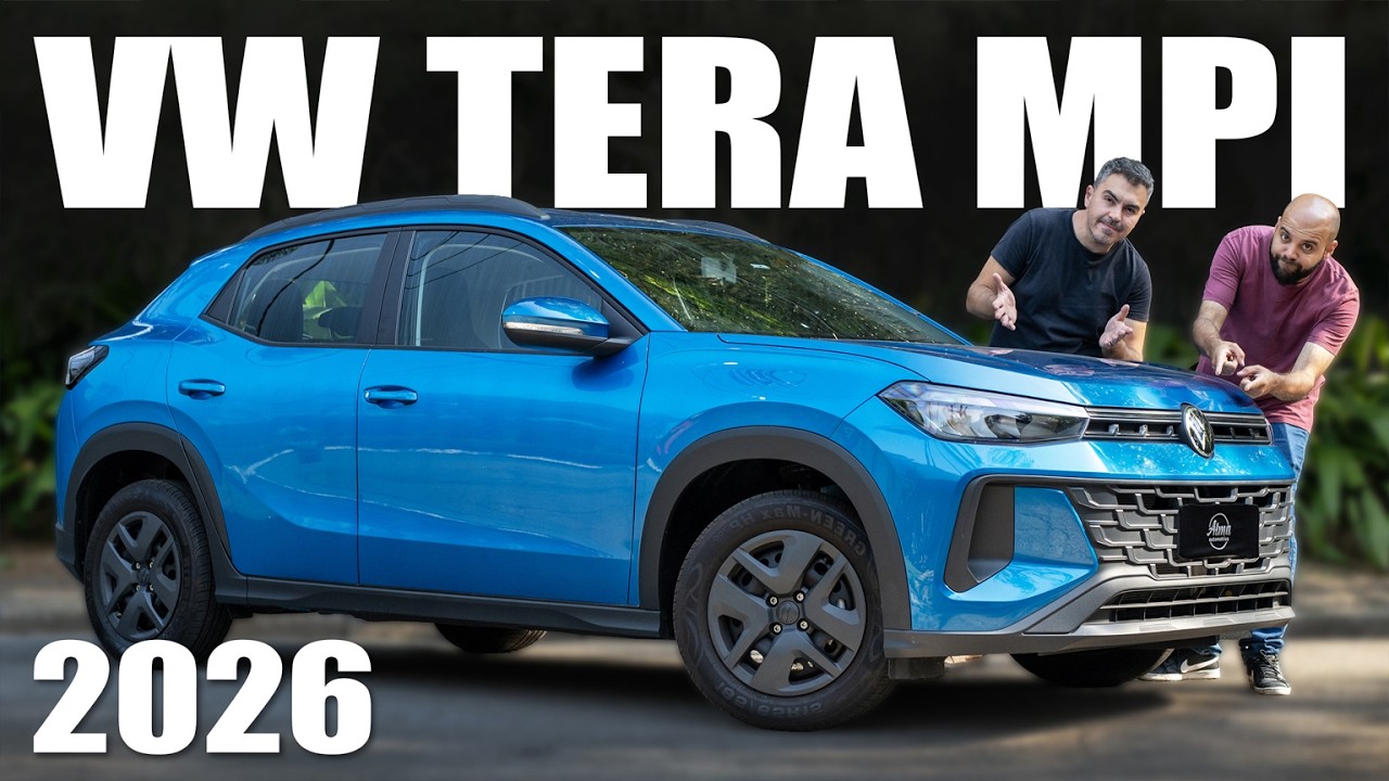 TERA MPI 2026, a versão de entrada do SUV da VOLKSWAGEN vale a pena? Melhor que FIAT PULSE?